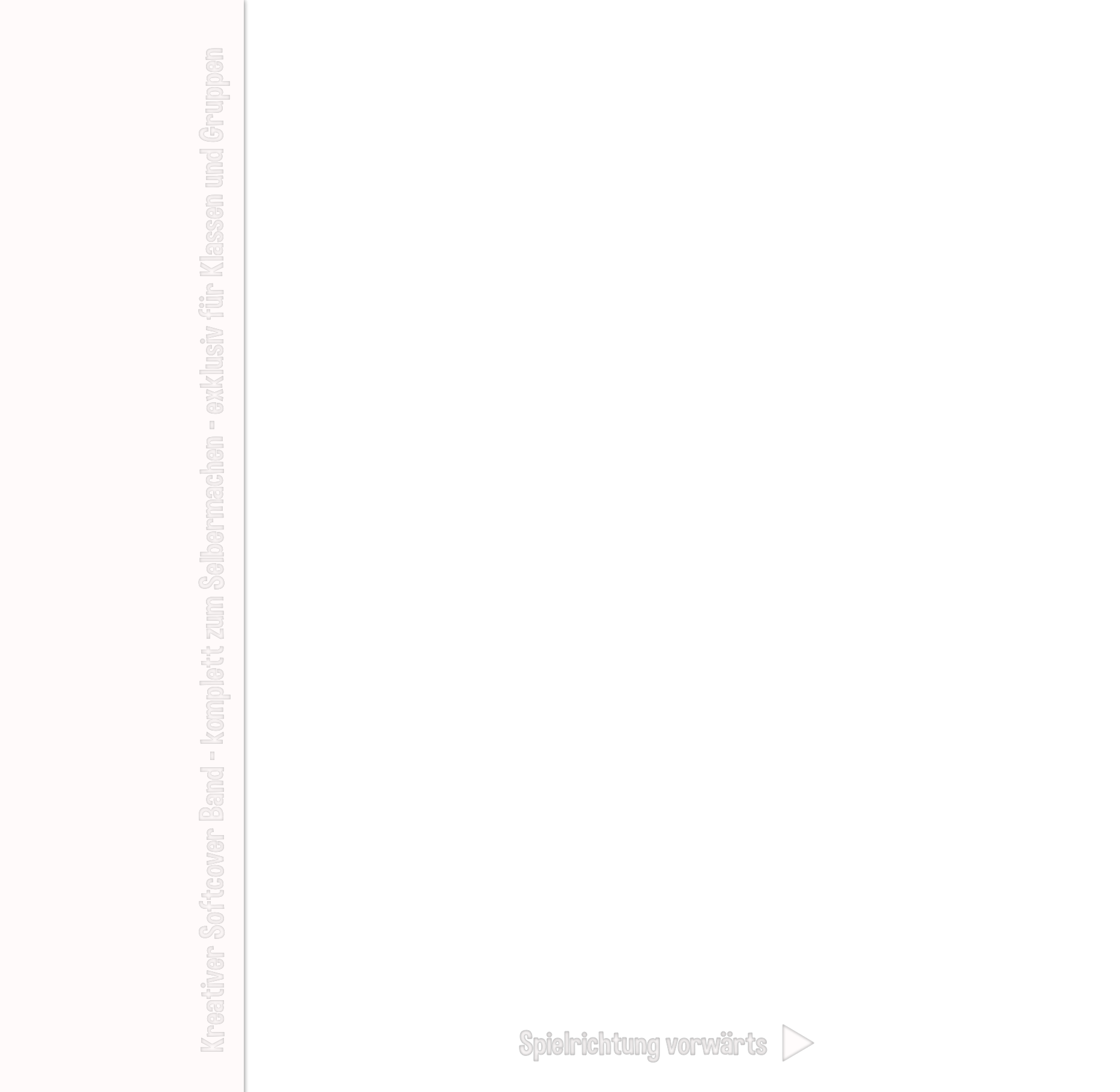 Cover A - Mein Daumenkino Projekt - Kreativer Softcover Band - komplett zum Selbermachen