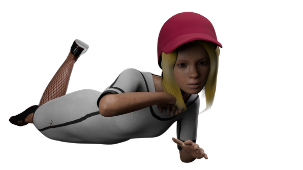 Die 7-jährige Tochter Luzzie von Kattlen & Ksavver auch als 3D Erstcharakter