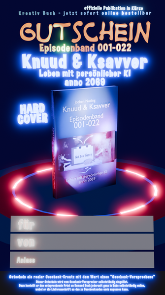 Episodenband 001-022 Hardcover als dein Geschenk-Versprechen per kostenlosem Gutschein sofort weltweit sichtbar machen zu jedme Anlass  - auch Last Minute 