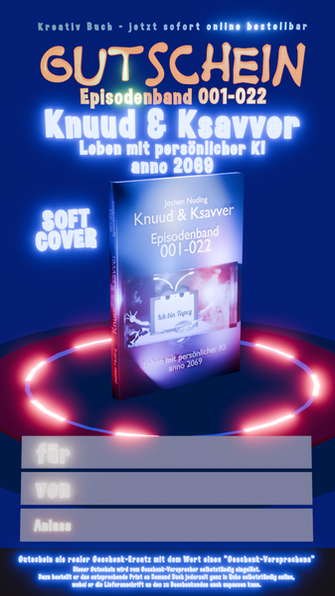 Episodenband 001-022 Softcover als dein Geschenk-Versprechen per kostenlosem Gutschein sofort weltweit sichtbar machen zu jedme Anlass  - auch Last Minute 